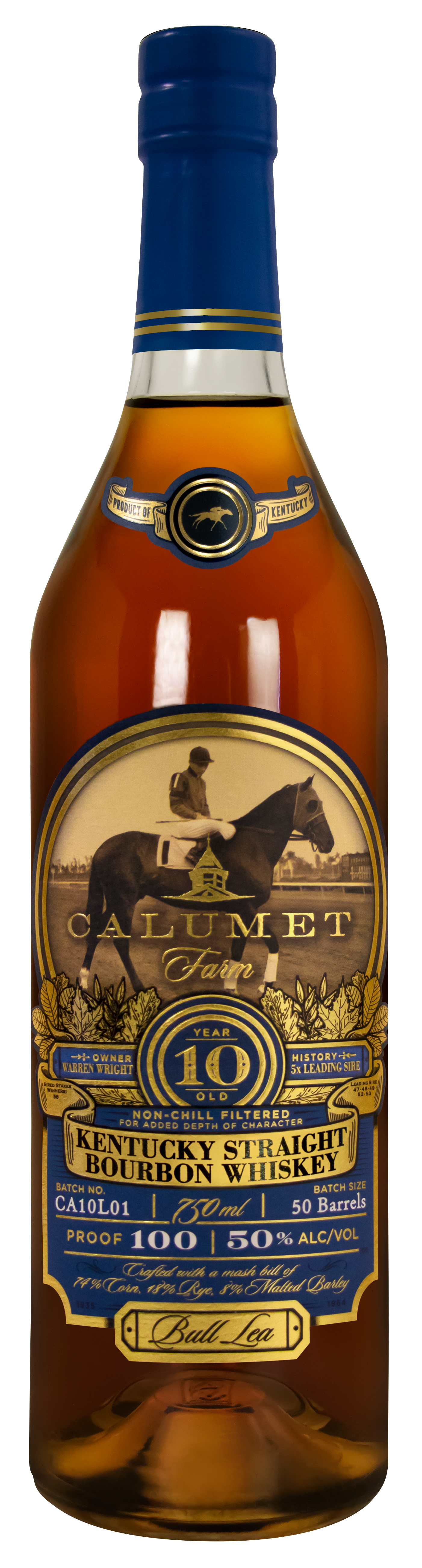 Calumet Farm 10 Year Old Kentucky Straight Bourbon Whiskey