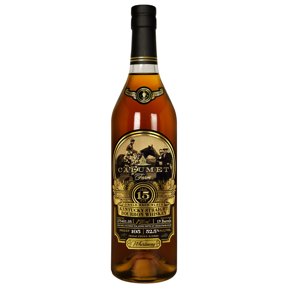 Calumet Farm 15 Year Old Kentucky Straight Bourbon Whiskey