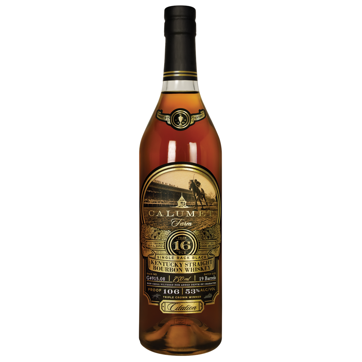 Calumet Farm 16 Year Old Kentucky Straight Bourbon Whiskey